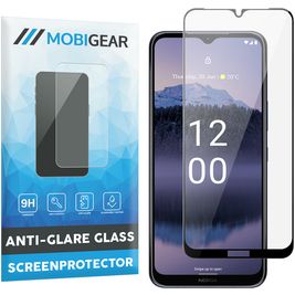 Mobigear Premium Nokia G11 Plus Verre trempé Protection d'écran - Compatible Coque - Noir