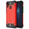 Mobigear Outdoor Coque Huawei P20 Lite (2018) Coque arrière Rigide Anti-Chocs - Rouge