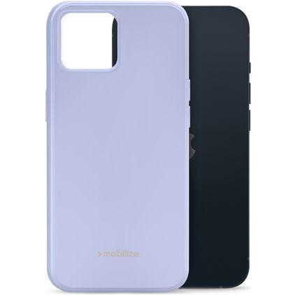 Mobilize Rubber Gelly iPhone 13 TPU souple Coque arrière - Pastel Purple
