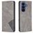 Mobigear Rhombus Slim Housse Samsung Galaxy S26 FE Etui - Gris