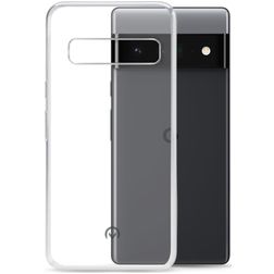 Mobilize Gelly Coque Transparente Google Pixel 6 Pro Coque arrière en TPU Souple - Transparent