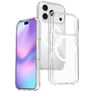 Mobigear Crystal Coque Transparente iPhone 17 Pro MagSafe Coque arrière Rigide - Transparent