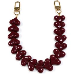 Mobigear Heart Cordon de téléphone universel réglable Plastique rigide - Ruby Red