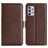 Mobigear Slim Magnet Housse Samsung Galaxy A53 Etui Porte-Monnaie - Marron