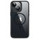 Valenta Trend Coque iPhone 13 MagSafe Coque arrière Rigide - Transparent / Noir
