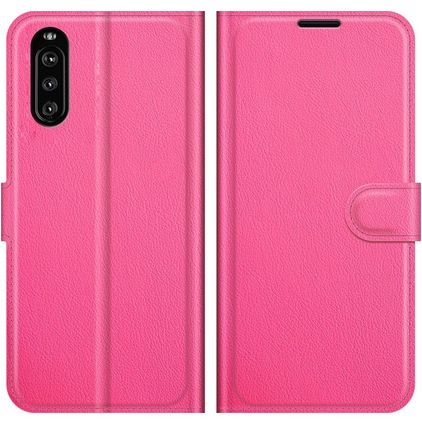 Mobigear Classic Housse Sony Xperia 10 III Etui Porte-Monnaie - Magenta