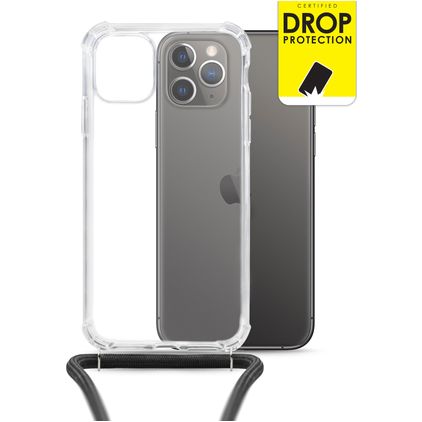 My Style Loop Transparent iPhone 11 TPU souple Coque avec cordon - Transparent