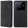 Mobigear Retro Slim Housse Vivo X80 Pro Etui Porte-Monnaie - Noir