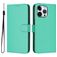 Mobigear Urban Wallet Housse iPhone 16 Pro Max Etui Porte-Monnaie - Vert