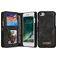 Caseme 008 Housse iPhone 8 Etui avec Coque Détachable Porte-Monnaie - Noir