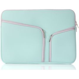 Mobigear Double Zipper Pochette Ordinateur portable en Neoprène 12 Pouces Housse ordinateur - Vert Mobigear Double Zipper Pochette Ordinateur portable en Neoprène 12 Pouces Housse ordinateur - Vert