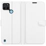 Mobigear Classic Housse Realme C25Y Etui Porte-Monnaie - Blanc