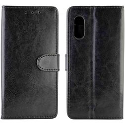 Mobigear Wallet Housse Samsung Galaxy Xcover Pro Etui Porte-Monnaie - Noir