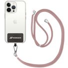 Mobigear Lanyard - Cordon de téléphone universel ajustable - Rose doré Mobigear Lanyard - Cordon de téléphone universel ajustable - Rose doré
