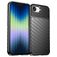 Mobigear Groove Coque iPhone 16e Coque arrière en TPU Souple - Noir