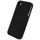 Xccess Coque iPhone 4 Coque arrière en Silicone - Noir