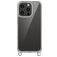 Mobigear Bungy iPhone 16 Pro Plastique rigide Coque arrière - Argent