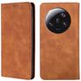 Mobigear Retro Slim Housse Xiaomi 13 Ultra Etui Porte-Monnaie - Marron