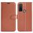 Mobigear Classic Housse TCL 20 R 5G Etui Porte-Monnaie - Marron