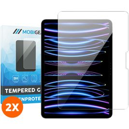 Mobigear iPad Air 13 Pouces (2024) Verre trempé Protection d'écran - Compatible Coque (Lot de 2)