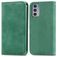 Mobigear Retro Slim Housse Motorola Edge 20 Etui Porte-Monnaie - Vert