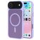 Mobiparts Hardcover Coque iPhone Air MagSafe Coque arrière Rigide - Satin Lila