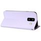 Mobigear Croco Glitter Housse Samsung Galaxy J6 Plus Etui Porte-Monnaie - Blanc