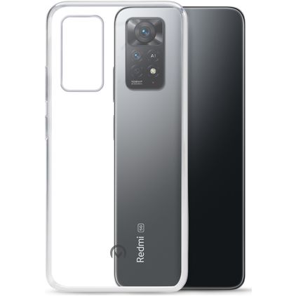 Mobilize Gelly Coque Transparente Xiaomi Redmi Note 11 Pro 4G Coque arrière en TPU Souple - Transparent