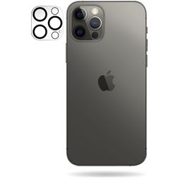 Mobilize iPhone 12 Pro Max Verre trempé Protection Caméra - Compatible Coque
