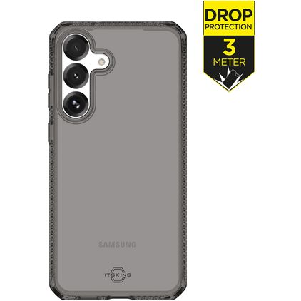 ITSKINS Level 2 SpectrumClear R Coque Samsung Galaxy S25 FE Coque arrière en TPU Souple Anti-Chocs - Smoke