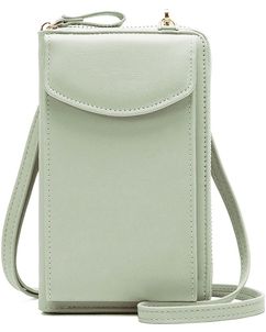 Antonio Fonzo Crossbody Sac Téléphone - Large - Mint Green