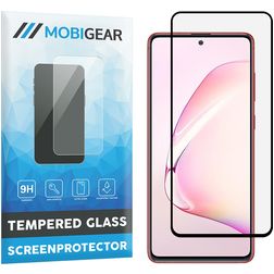 Mobigear Premium Samsung Galaxy Note 10 Lite Verre trempé Protection d'écran - Compatible coque - Noir