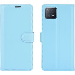 Mobigear Classic Housse OPPO A73 5G Etui Porte-Monnaie - Bleu