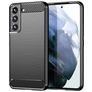 Mobigear Brushed Slim Coque Samsung Galaxy S23 Plus Coque arrière en TPU Souple - Noir