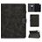 Mobigear Folio iPad Air 4 (2020) Étui + Porte-stylet - Noir