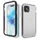 Mobigear Two-Layer Coque iPhone 12 Pro Max Coque arrière Rigide Anti-Chocs - Noir / Transparent