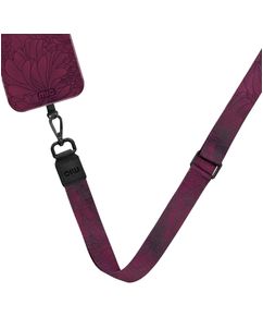 MIO Lanyard - Cordon de téléphone universel ajustable - Berry Blooms