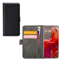 Mobilize Classic Gelly Wallet Housse Motorola Moto G85 Etui Porte-Monnaie - Noir