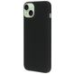 Mobiparts Coque iPhone 15 Plus Coque arrière en Silicone - Noir