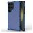 Mobigear Honeycomb Coque Samsung Galaxy S24 Ultra Coque arrière Rigide Anti-Chocs - Bleu