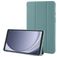 Mobigear Tri-Fold Gel Coque Samsung Galaxy Tab A11 Etui en TPU,Similicuir - Vert