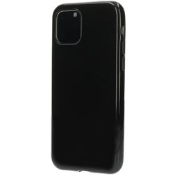 Mobiparts Classic Coque iPhone 11 Pro Coque arrière en TPU Souple - Noir