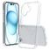 Mobigear Crystal Coque Transparente iPhone 16 Coque arrière Rigide - Transparent