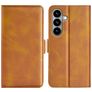 Mobigear Slim Magnet Housse Samsung Galaxy S26 Etui Porte-Monnaie - Cognac