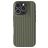 Nudient Bold Coque iPhone 16 Pro MagSafe Coque arrière Rigide - Olive Green