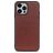 Mobigear Excellent iPhone 14 Plus Plastique rigide Coque arrière - Marron