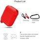 Mobigear Coque Apple AirPods 2 Coque en Silicone Souple - Bleu