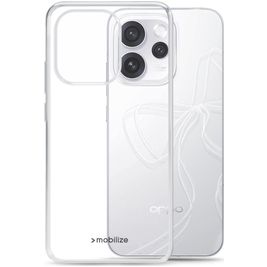 Mobilize Gelly Case Coque Transparente OPPO Reno 15 Pro Coque arrière en TPU Souple - Transparent