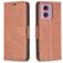 Mobigear Excellent Housse Motorola Moto G24 Etui Porte-Monnaie - Marron
