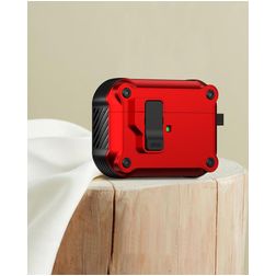 Mobigear Armor Clip Coque Apple AirPods Pro 3 - Rouge